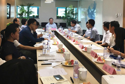 国务院法造办、人社部市场司、北京市人社局有关辅导一行赴mansion88·明升官方网站走访调研